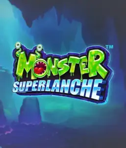 Explore the mysterious depths with the Monster Superlanche game by Pragmatic Play, highlighting a vivid and charming monster logo set against a foggy cave background. This graphic captures the thrilling experience of a monster-themed game, ideal for fans of monster slots, offering a captivating gaming experience. 